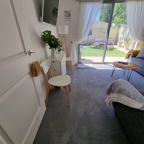 Smart TV, Netflix, books, streaming services