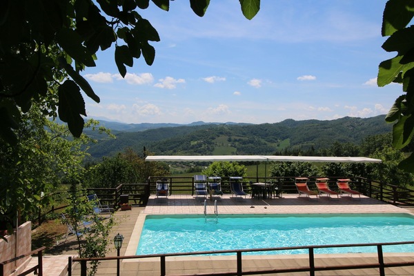 Piscine maison de vacances