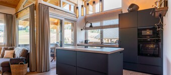 Wonderful ski in-ski out lodge with sauna