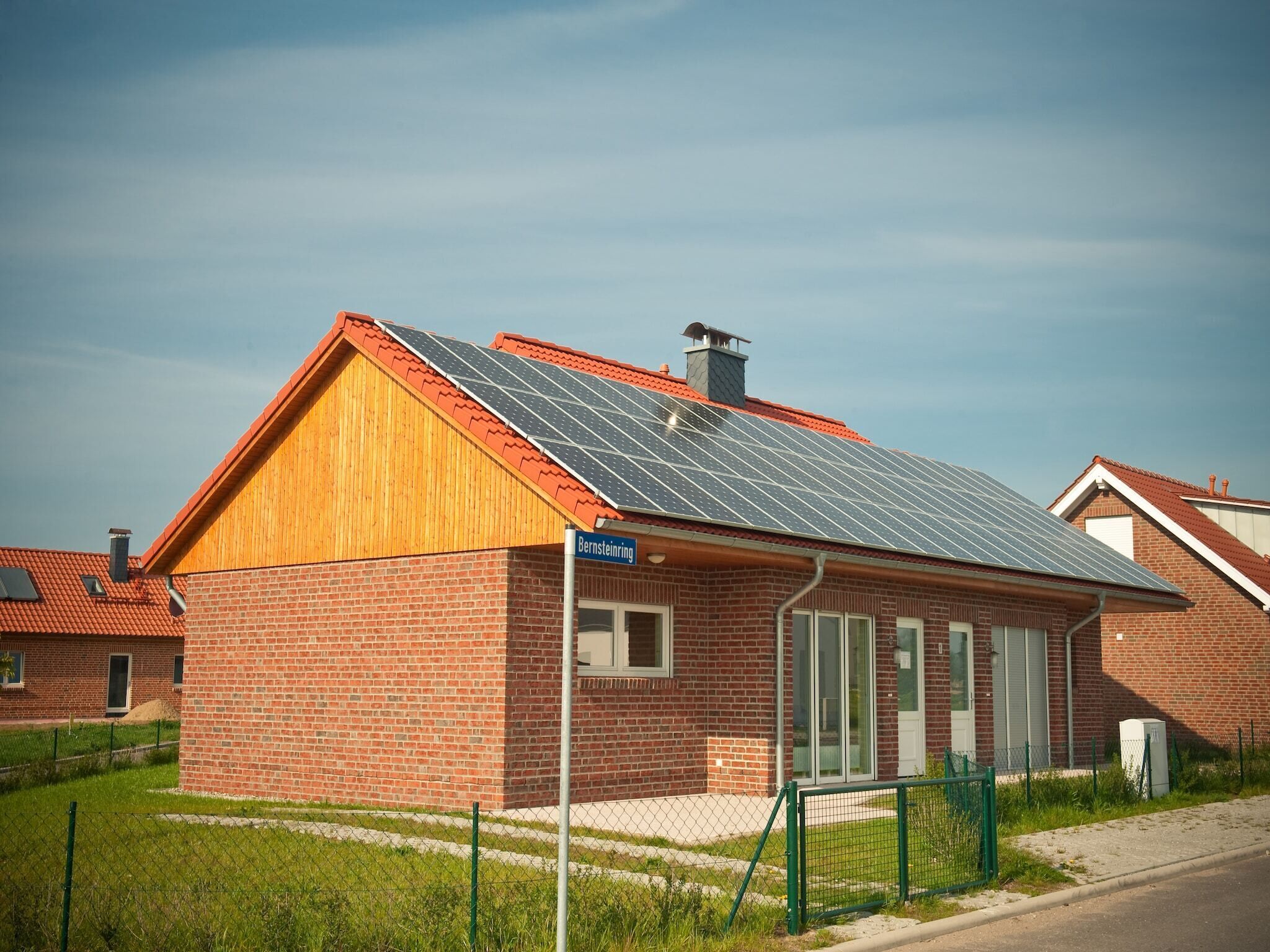 Außenseite Ferienhaus [Sommer]