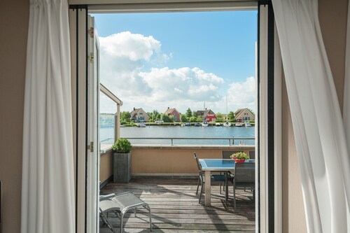 Boathouse Villa near Stavoren with view