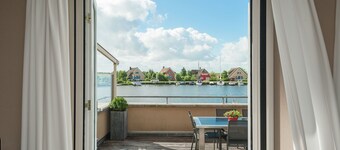 Boathouse Villa near Stavoren with view