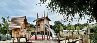 Chalet à Wiringherlant avec Terrasse Jardin