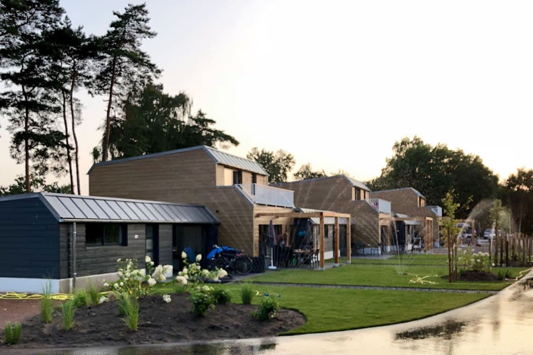 Chalet with dishwasher in the green Kempen