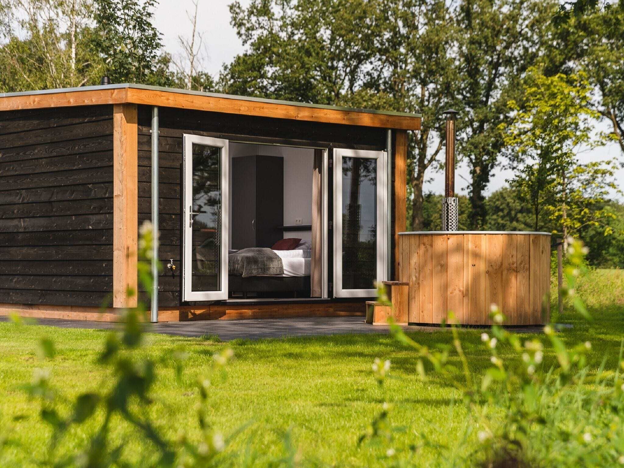 Wellness chalet with sauna, on the Holterberg