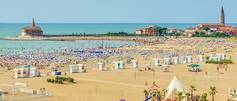 On the beach