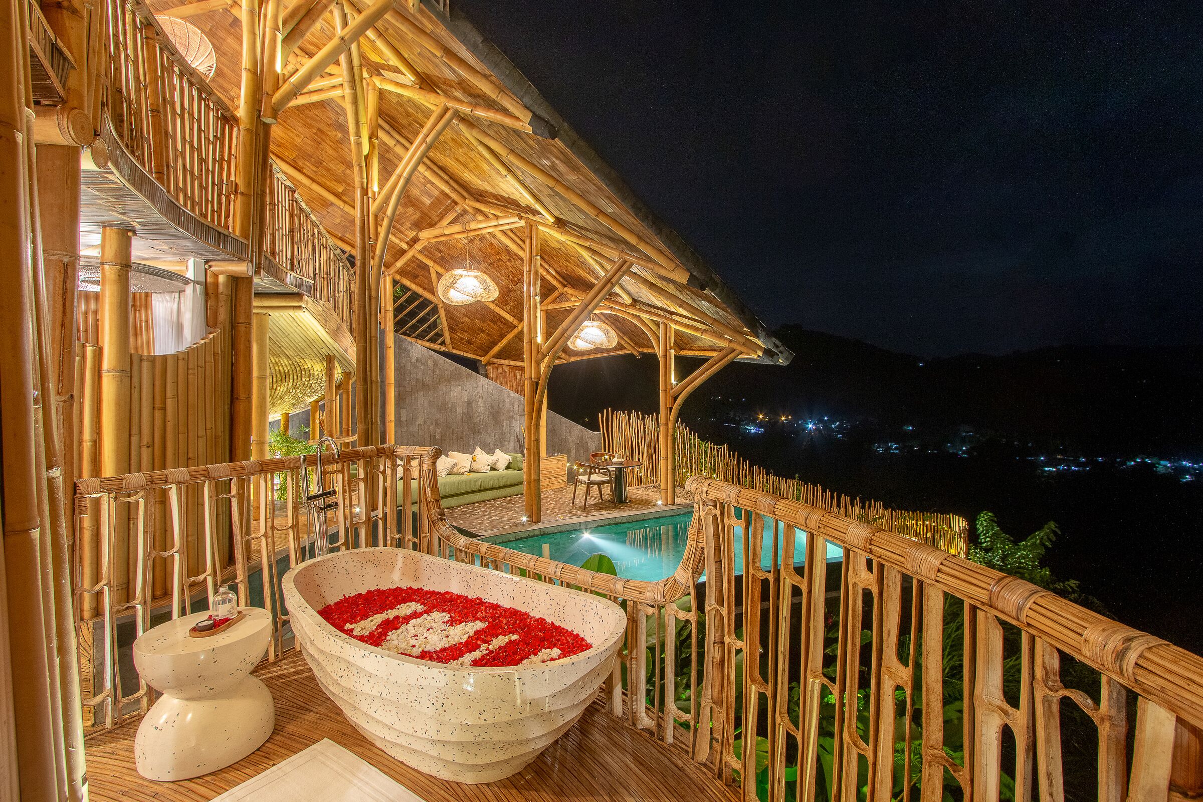 Alberca al aire libre 