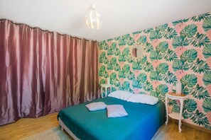 2 chambres, lit parapluie, Wi-Fi gratuit
