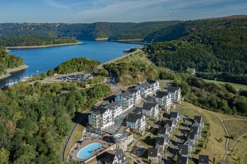 Modern penthouse with Rur valley view