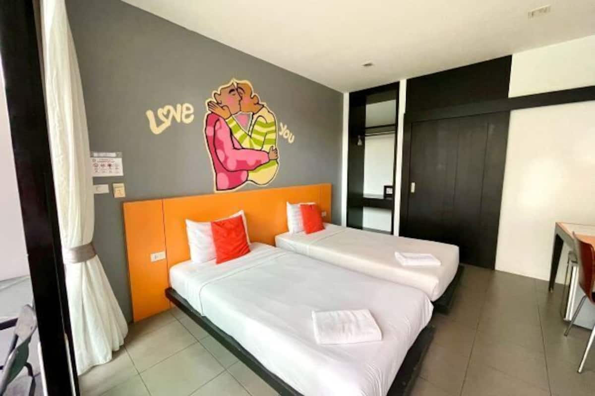 Premium bedding, down duvets, pillow-top beds, free WiFi