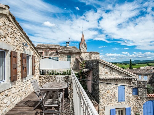Stone House in Gard near Valbonne Forest