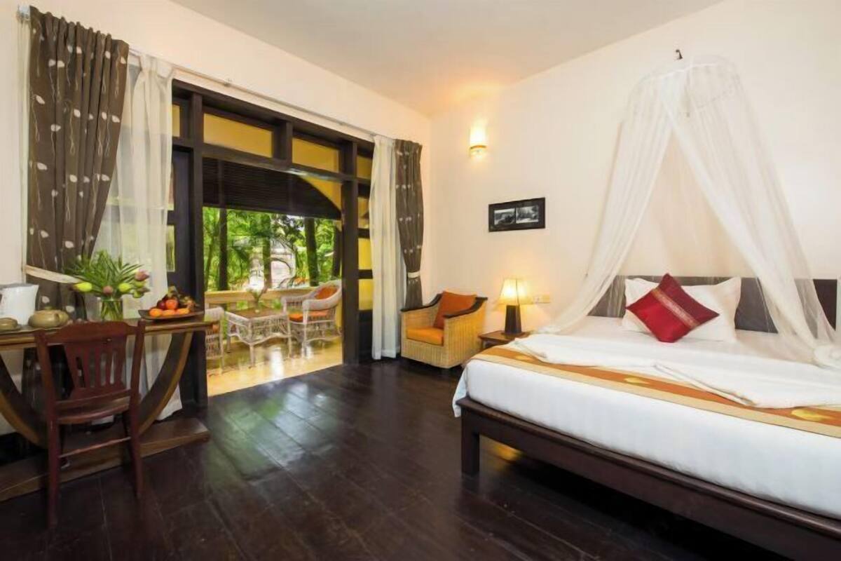 Luxe beddengoed, geluiddichte muren, gratis wifi, beddengoed