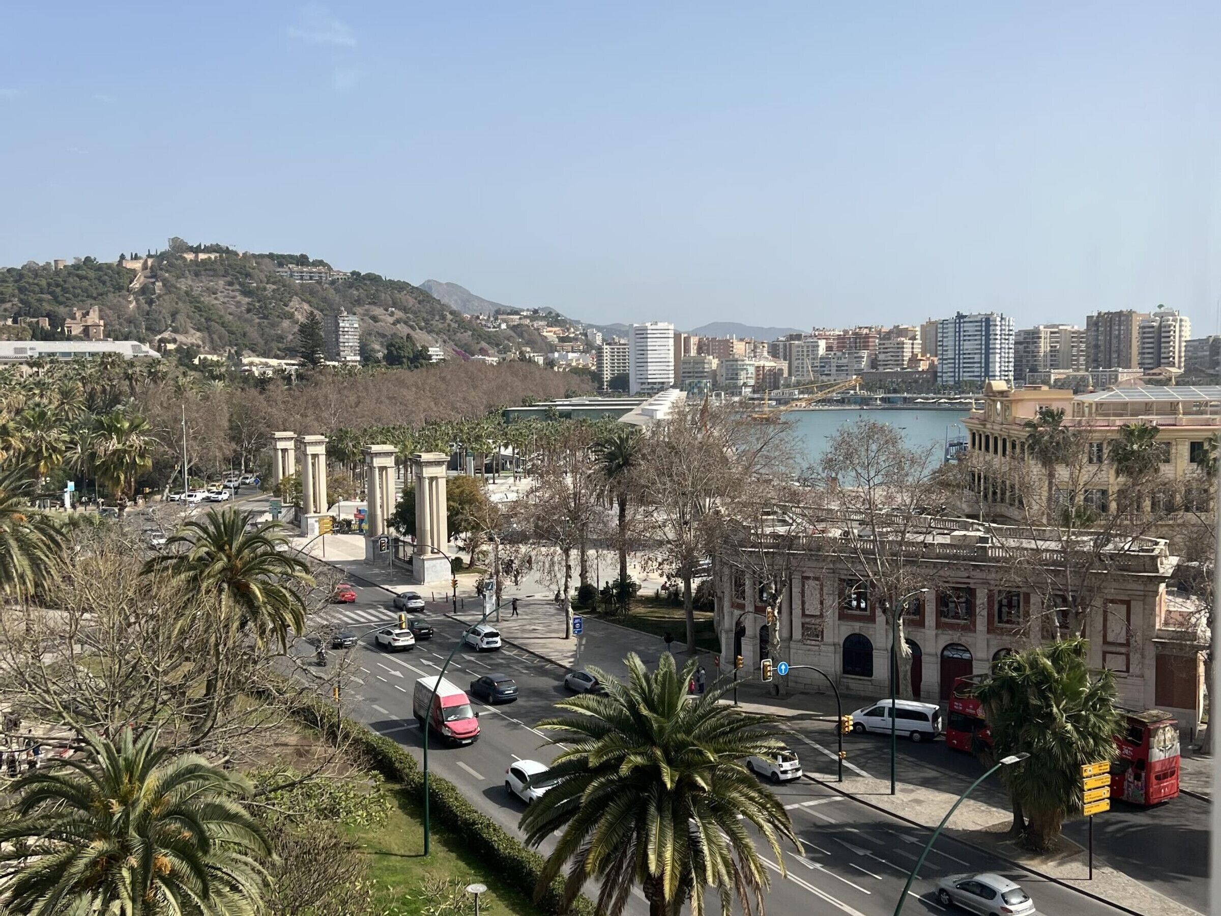 Vue depuis l’hébergement