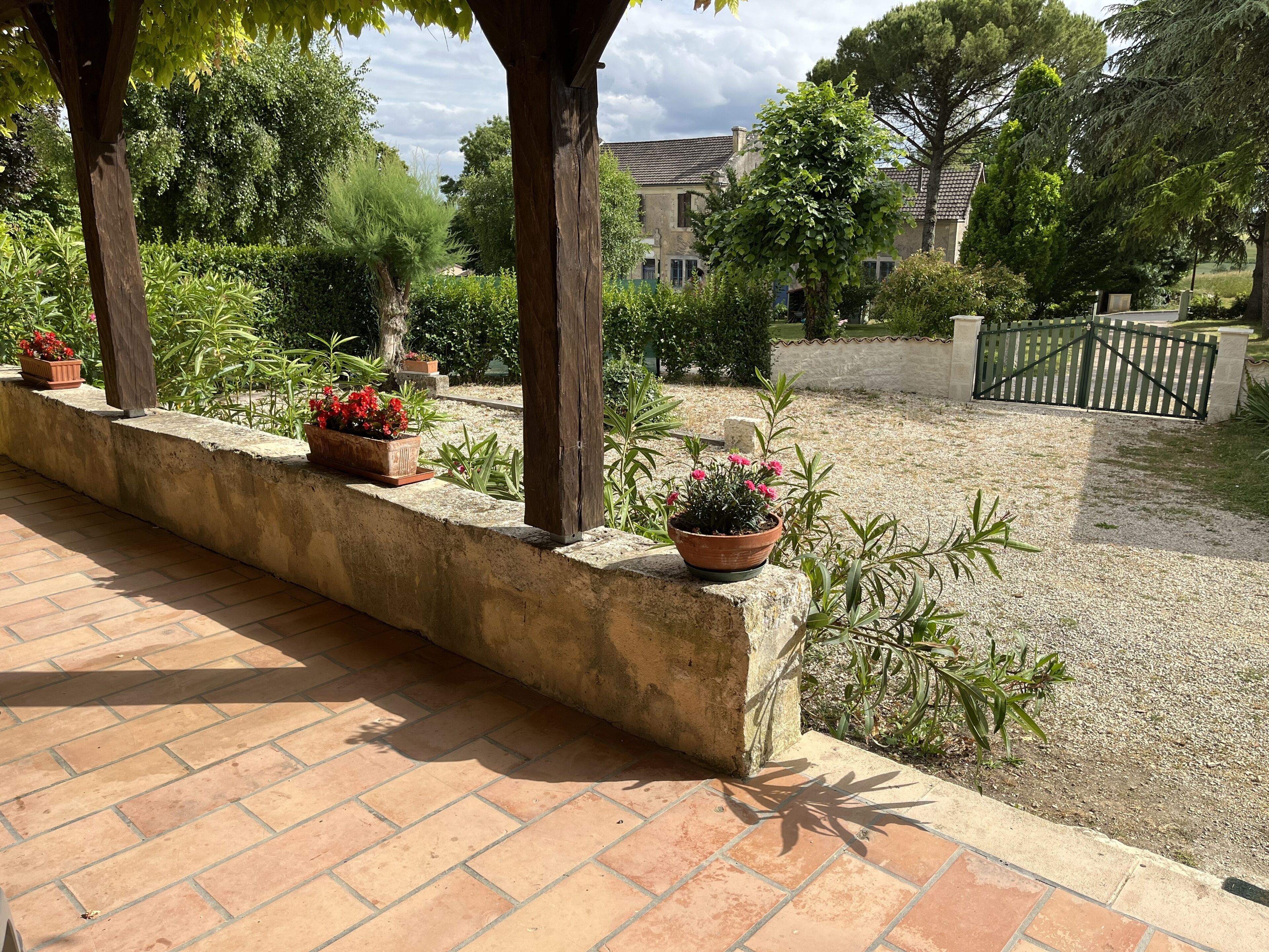 Enceinte de l’hébergement