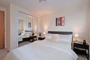 Appartement | 2 chambres, fer et planche Ă repasser, Wi-Fi gratuit, draps fournis