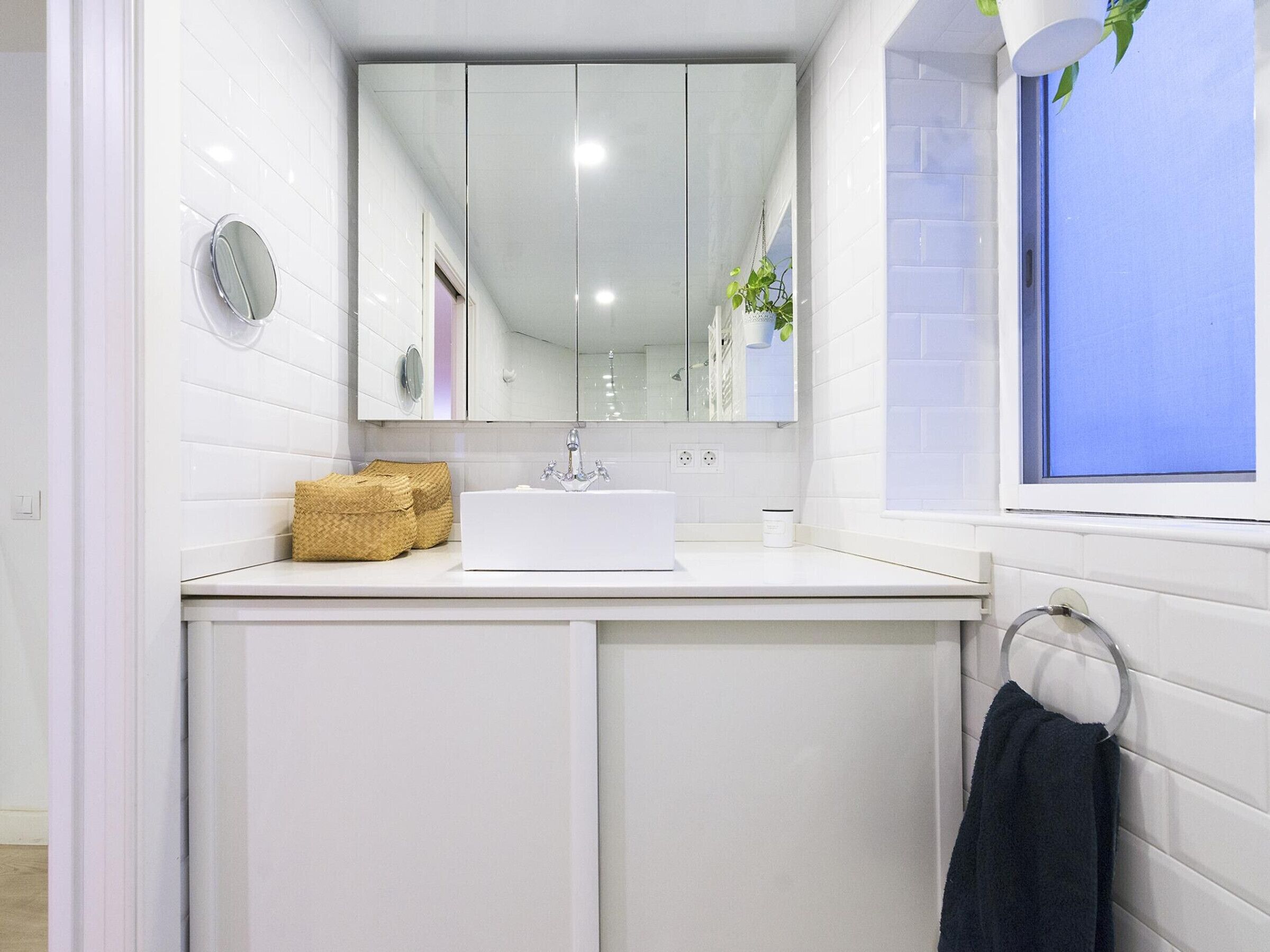 Gratis toiletartikelen, een haardroger