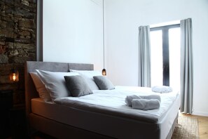 Habitació doble Deluxe | Decoració individual, mobiliari individual i wifi gratuïta 