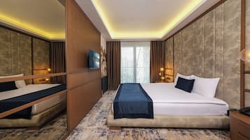 Suite Luxe | Minibar, Wi-Fi gratuit, draps fournis