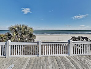 On the beach