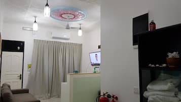 Habitación doble estándar | Área de sala de estar