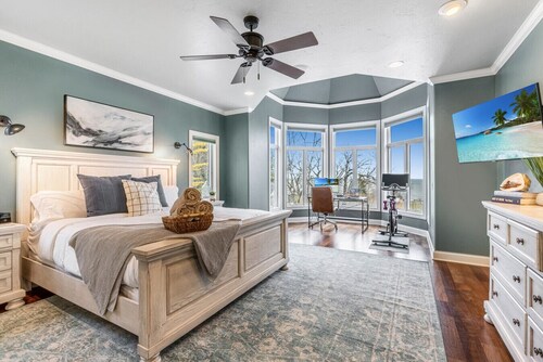 Insane luxury beachfront estate - complete with indoor pool, arcade and theater!