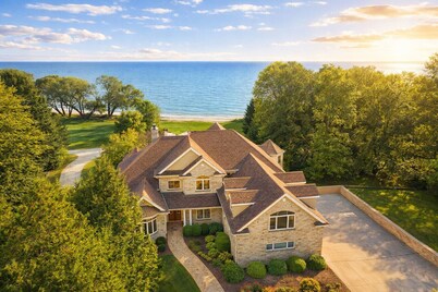 Insane luxury beachfront estate - complete with indoor pool, arcade and theater!
