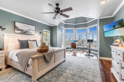 Insane luxury beachfront estate - complete with indoor pool, arcade and theater!