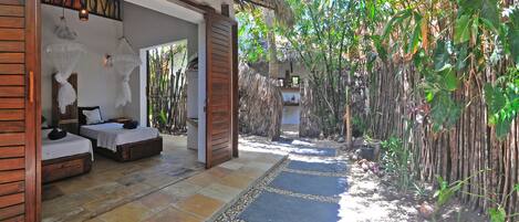 Enceinte de l’hébergement