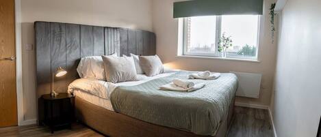 1 makuuhuone, silitysrauta/-lauta, Wi-Fi, vuodevaatteet