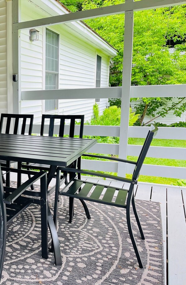 Udendørs spisemuligheder