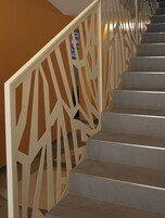 Corrimani lungo le scale