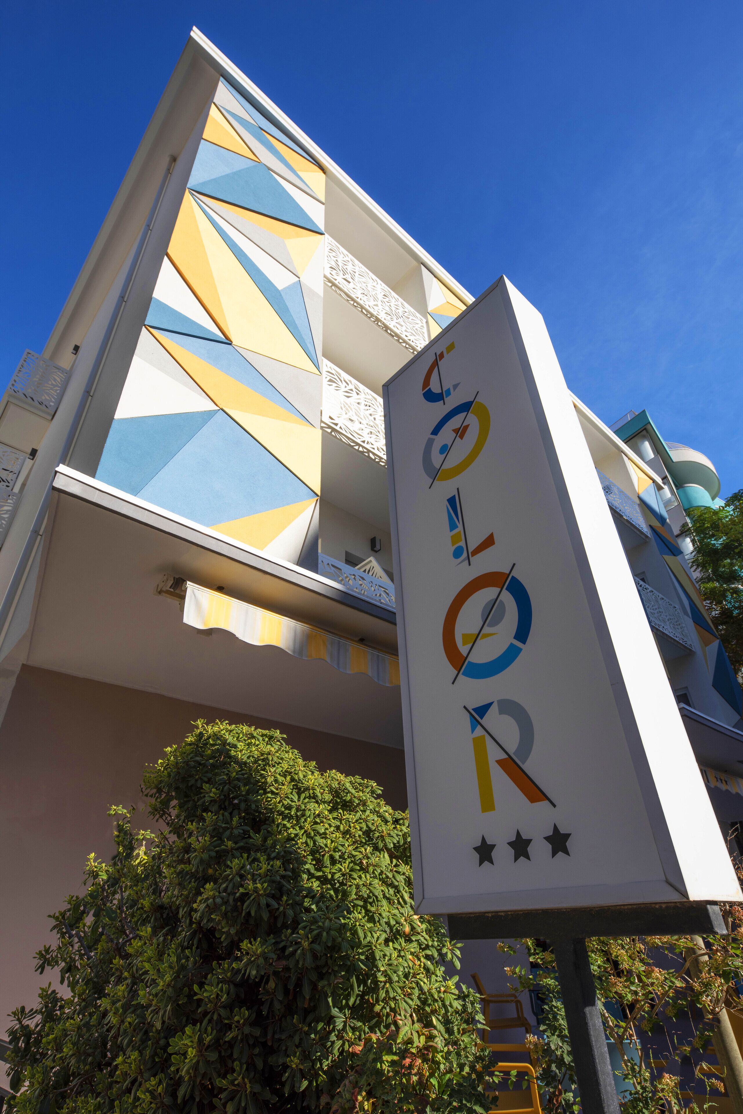 Fassade der Unterkunft