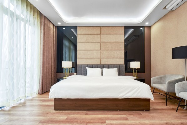 Villa Deluxe, plusieurs chambres, vue plage