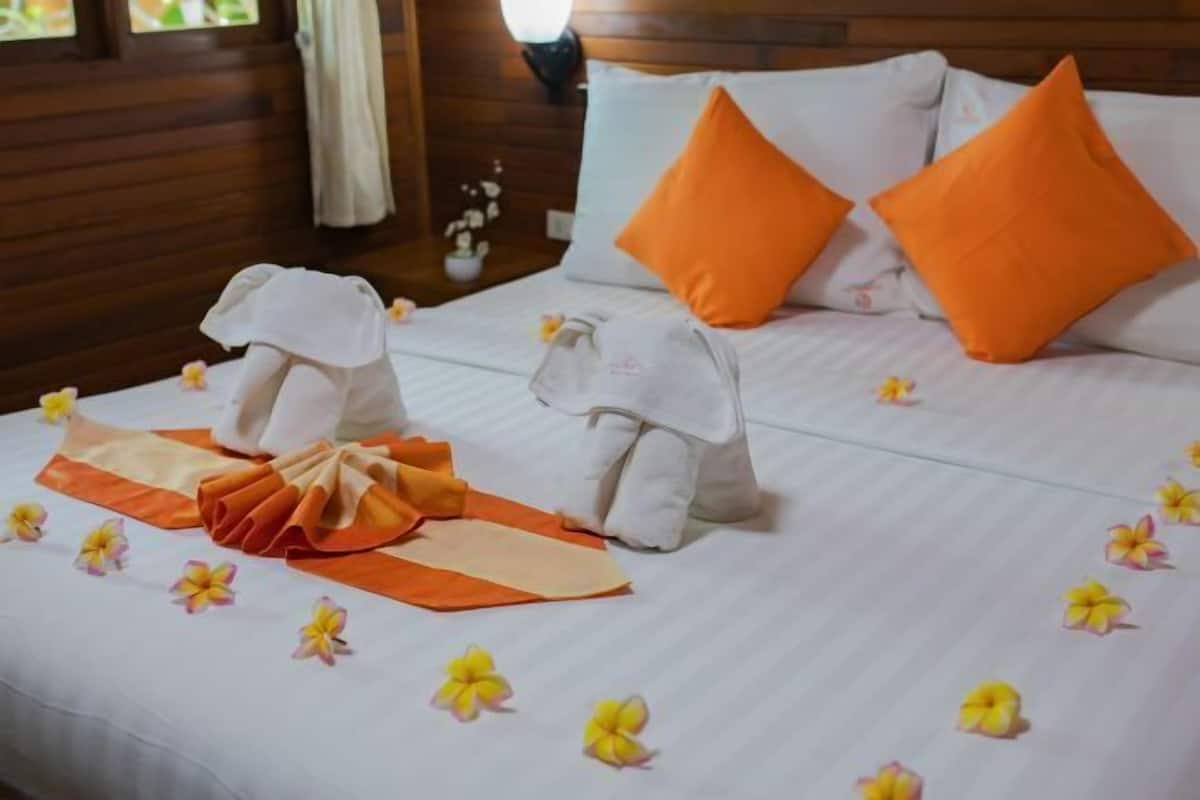 Wifi gratis y ropa de cama