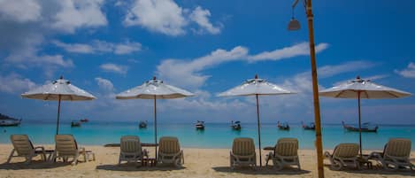 Útsýni að strönd/hafi