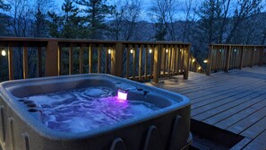 Bain à remous extérieur