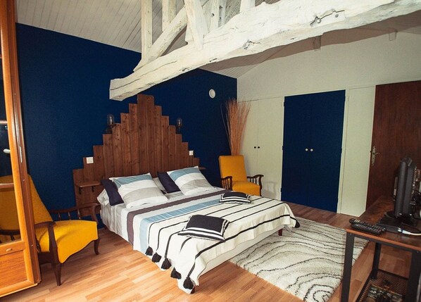 1 chambre, Wi-Fi, literie fournie