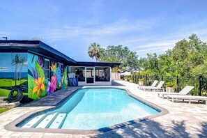 Beheizter Pool