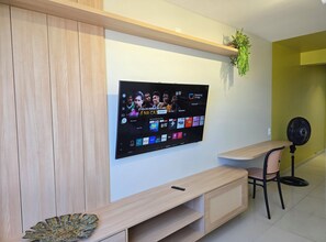 Living area - Apê 2 quartos no melhor da Pajuçara M804 (Maceió)