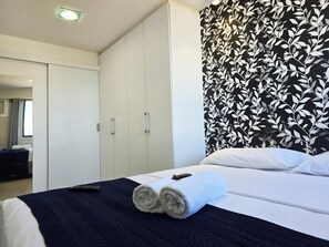 Apartemen | 2 kamar tidur, Wi-Fi gratis, dan seprai linen