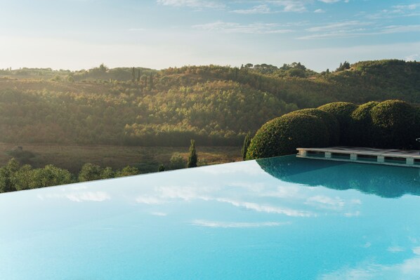 Outdoor pool - FRANTOIO — LUXURY COTTAGE WITH POOL & BREATHTAKING VIEW (Ghizzano)
