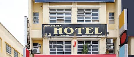 Façade de l’hébergement