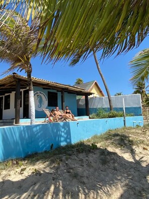 Façade de l’hébergement