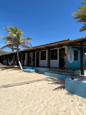 Façade de l’hébergement