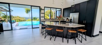 Hilltop Villa with Amazing Ocean and Jungle Views