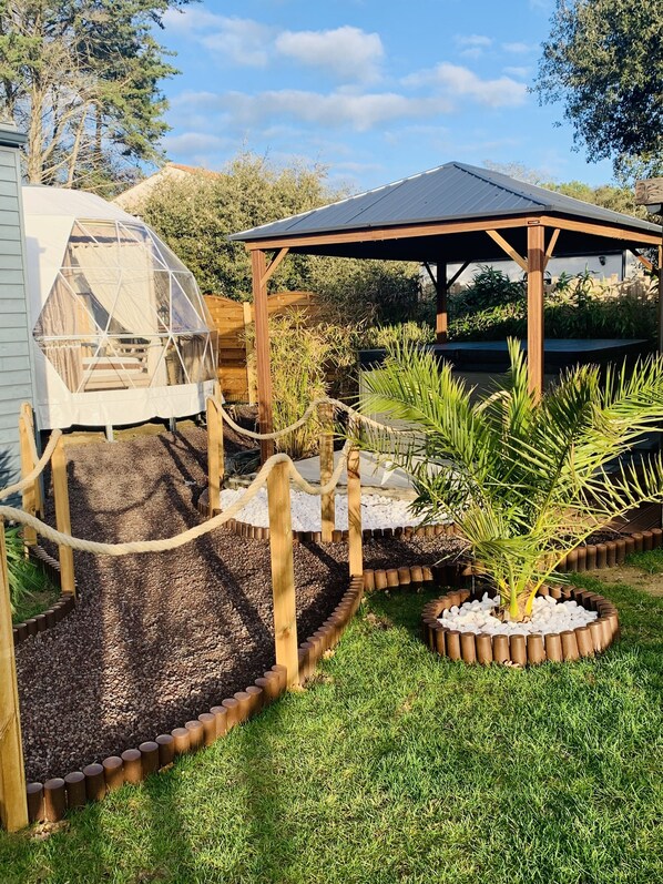 Terrain de l’hébergement 