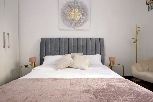 1 間睡房、書桌、免費 Wi-Fi、床單