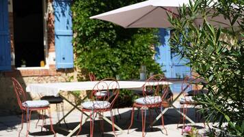 Opções para refeição ao ar livre