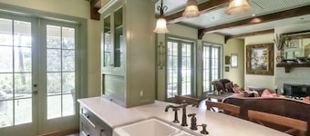 Cozy, French Cottage with Fishing Pier and Sunset View on Dog River