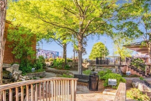 Enceinte de l’hébergement